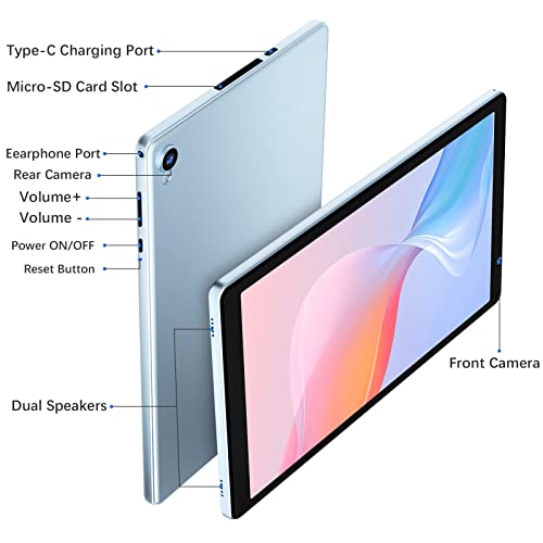 10.1 Inch M10 Android Tablet - Dual Camera, Quad-Core