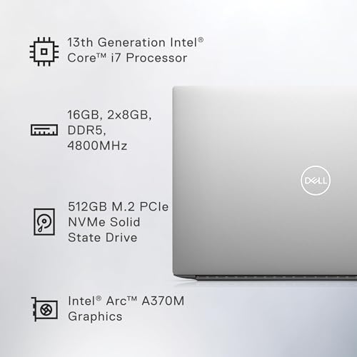 Dell XPS 15 Laptop - FHD+ InfinityEdge, Intel Core i7, 512GB