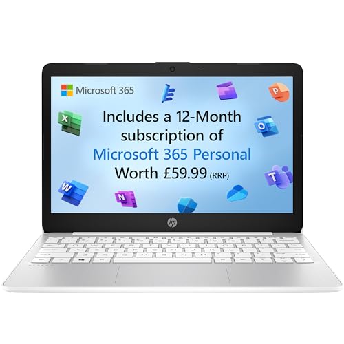 HP Stream Laptop 11-ak0027na | Intel Celeron | 4GB RAM | 64GB eMMC