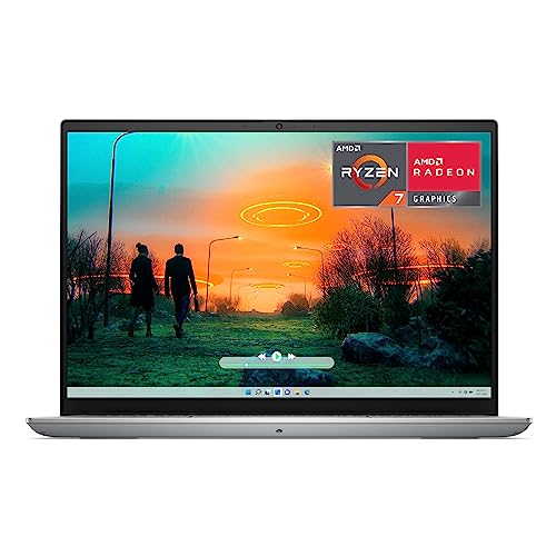 Dell Inspiron 14 5435 Laptop | FHD+ Display | Ryzen 7 7730U | 16GB RAM | 1TB SSD | Radeon Graphics | Qwerty Keyboard | Platinum Silver