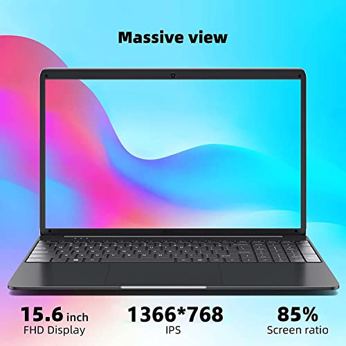 15.6" Laptop, 8GB RAM, 256GB SSD, Quad-Core