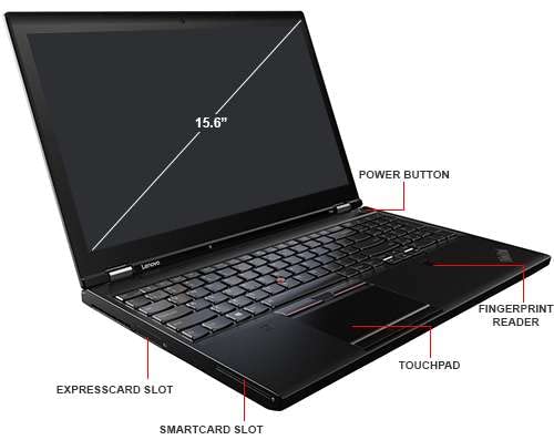 Lenovo ThinkPad P50 Workstation Laptop PC - 15.6