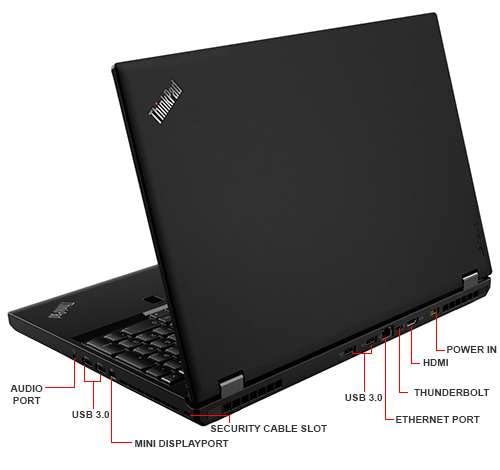 Lenovo ThinkPad P50 Workstation Laptop PC - 15.6