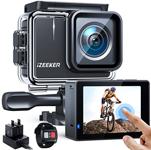 iZEEKER 4K Action Camera - Waterproof, EIS, WiFi