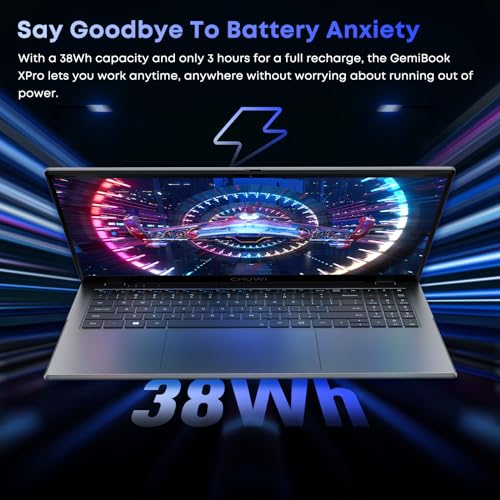 Gemibook Plus Windows 11 Laptop 15.6" 16GB/512GB