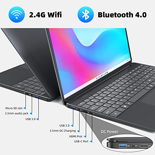 SGIN 15.6" Laptop 8GB RAM 256GB SSD - WiFi, USB 3.0