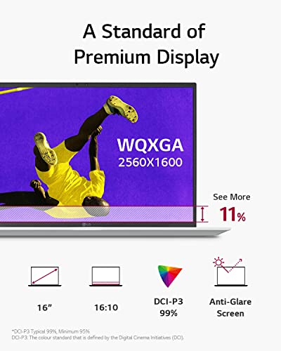 Ultra-Light LG gram 16Z90R Laptop, 13th Gen Intel