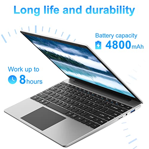 14" Laptop, 12GB RAM, 256GB SSD, Intel Celeron Processor