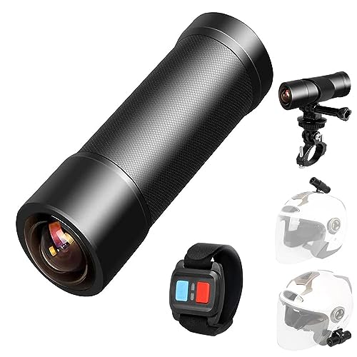 2K Motorcycle Helmet Camera with WiFi & Night Vision