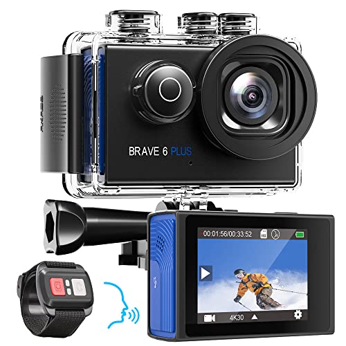 AKASO Brave 6 Plus 4K WiFi Action Camera