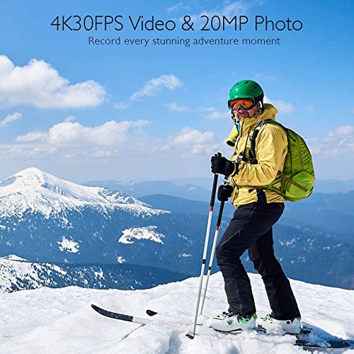 AKASO Brave 6 Plus 4K WiFi Action Camera
