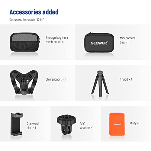 61-in-1 Pro Accessory Set for Action Cameras