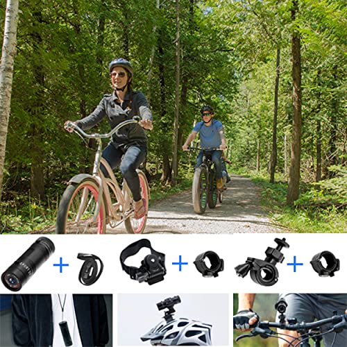 Hangang Mini Waterproof Helmet Action Camera - 1080P HD