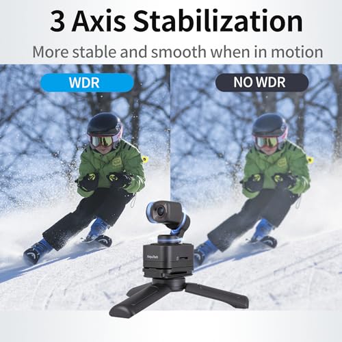 Feiyu Pocket 4K Action Camera with Remote Control