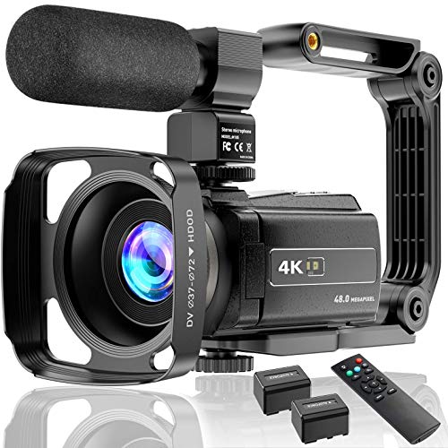 48MP 4K WiFi Vlogging Camera + Accessories