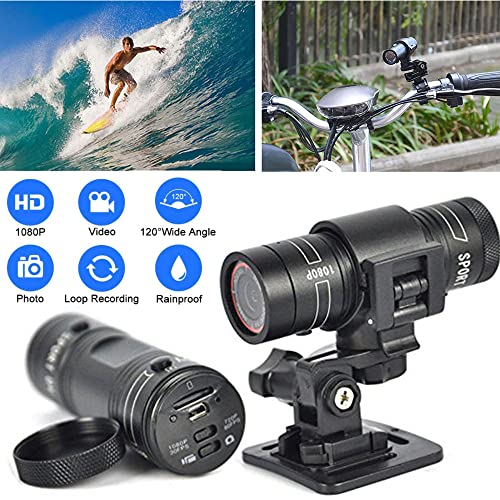 Hangang Mini Waterproof Helmet Action Camera - 1080P HD