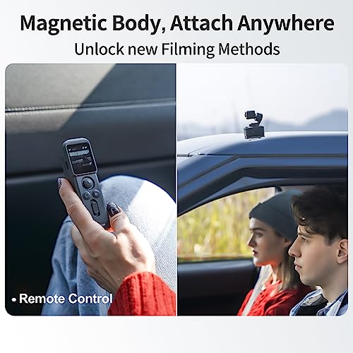 Feiyu Pocket 4K Action Camera with Remote Control