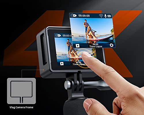 iZEEKER 4K Action Camera - Waterproof, EIS, WiFi