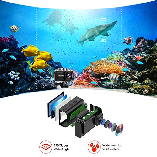Apexcam M80 Pro 4K WiFi Action Camera