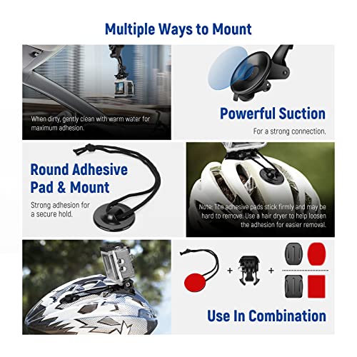 61-in-1 Pro Accessory Set for Action Cameras