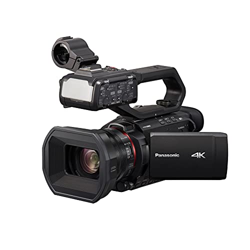 Panasonic HC-X2000E 4K Camcorder with Wide-Angle Lens