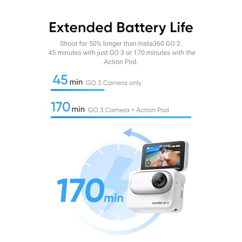 Insta360 GO 3: Small, Lightweight Action Camera