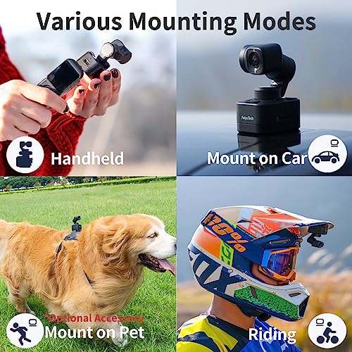 Feiyu Pocket 4K Action Camera with Remote Control