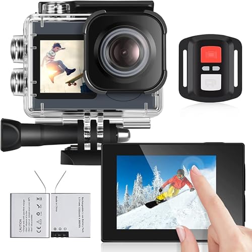 4K Ultra HD Action Camera with External Microphone