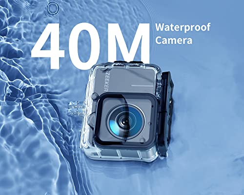iZEEKER 4K Action Camera - Waterproof, EIS, WiFi