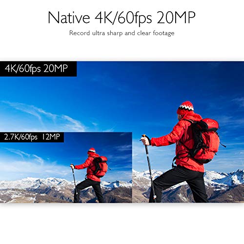 AKASO V50 Elite 4K Action Camera + Accessories