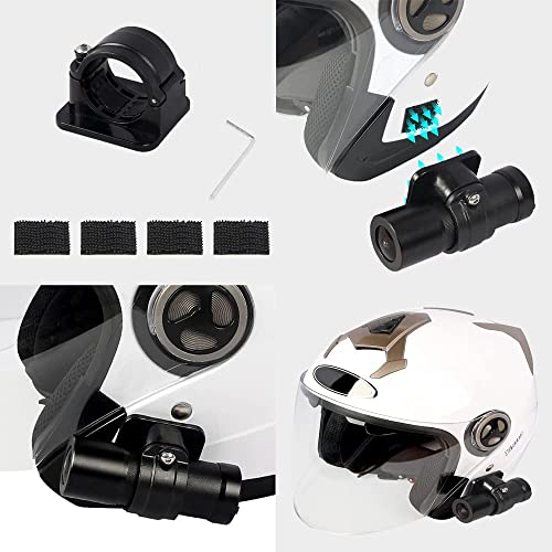 Motorcycle Action Camera with Wide-Angle Lens, Waterproof