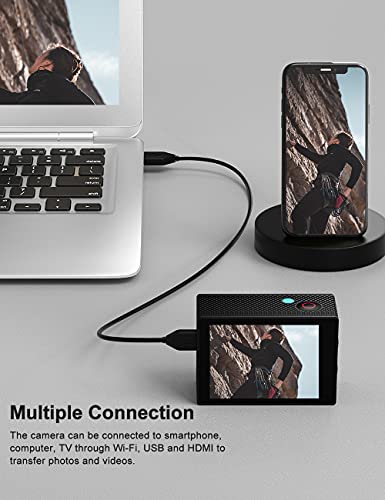 GOOKAM 4K/60fps Action Camera - 20MP Ultra HD