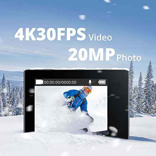 AKASO Brave 4 Pro 4K Action Camera - Grey