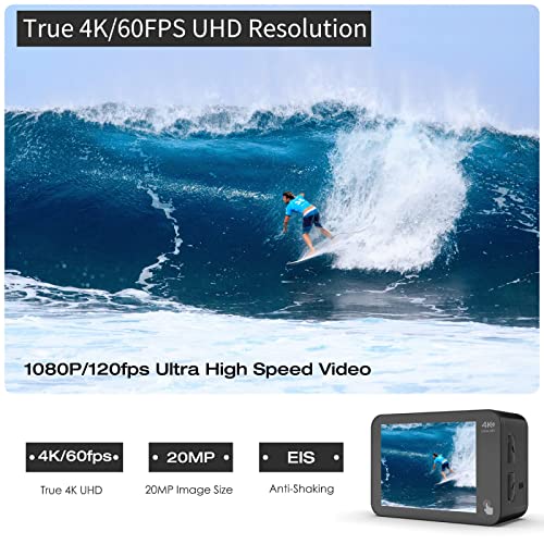 4K 60fps Ultra HD Action Camera with WiFi