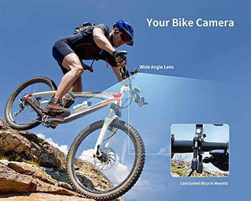 iZEEKER 4K Action Camera - Waterproof, EIS, WiFi