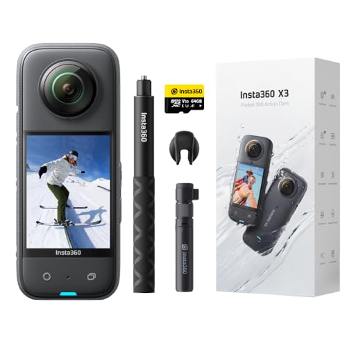 Insta360 X3 Creator Kit - Waterproof 360 Camera