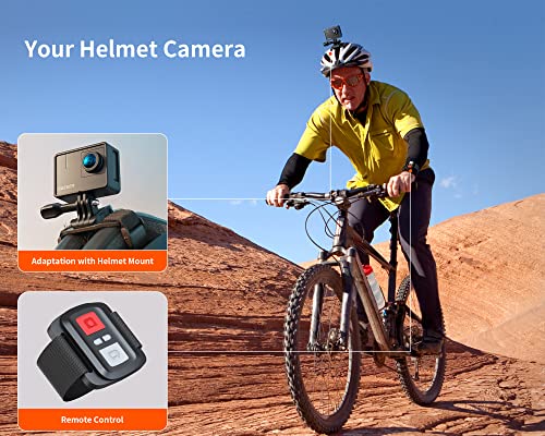 iZEEKER 4K Action Camera - Waterproof, EIS, WiFi