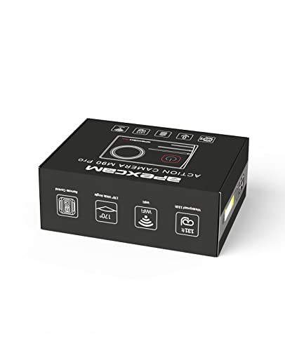 Apexcam M90 Pro 4K Action Camera Bundle