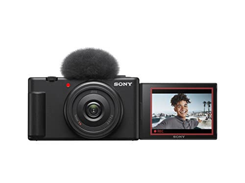Sony ZV-1F Vlog Camera | 4K Video (Black)