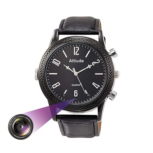 Night Vision Spy Watch Camera with Audio Recording