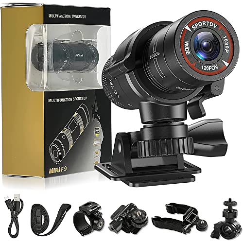 Hangang Mini Waterproof Helmet Action Camera - 1080P HD