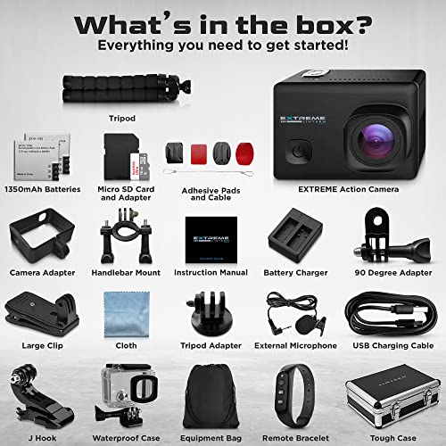 Pro Extreme Action Camera | 20MP Ultra HD WIFI 4k 60fps