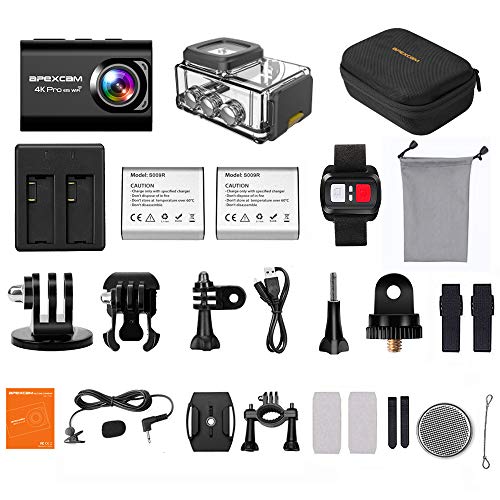 Apexcam M80 Pro 4K WiFi Action Camera