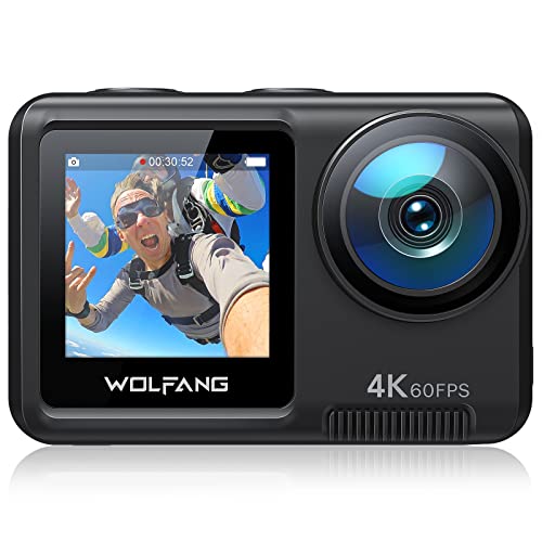WOLFANG GA420 4K Dual Screen Action Camera