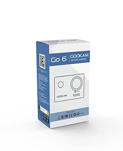 GOOKAM 4K/60fps Action Camera - 20MP Ultra HD