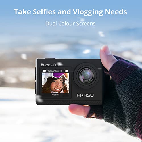 AKASO Brave 4 Pro - Waterproof Action Camera