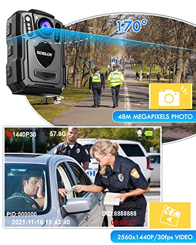 BOBLOV M5 2K Camcorder, 4200mAh Battery, IP67