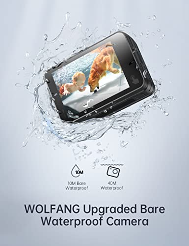 WOLFANG GA420 4K Dual Screen Action Camera