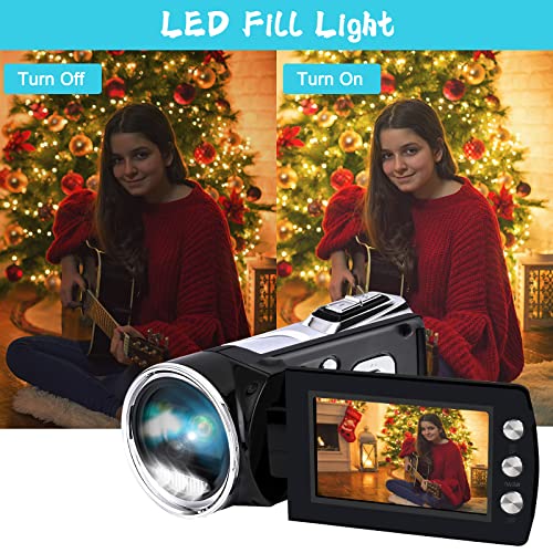 Full HD Digital Camera with LCD and Editing