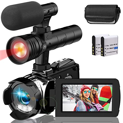 Hojocojo 4K Camcorder with Night Vision